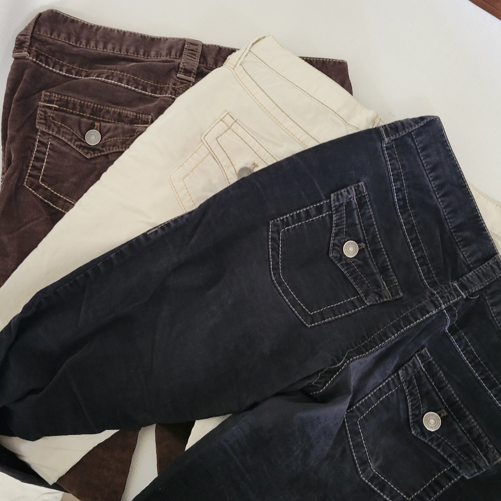 NEW sz6 Corduroy Jean Style Pants NWOT